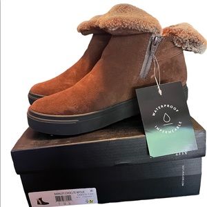 Brown Booties Size 9